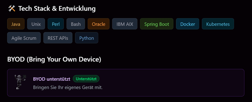 Tech Stack & Benefits Preview