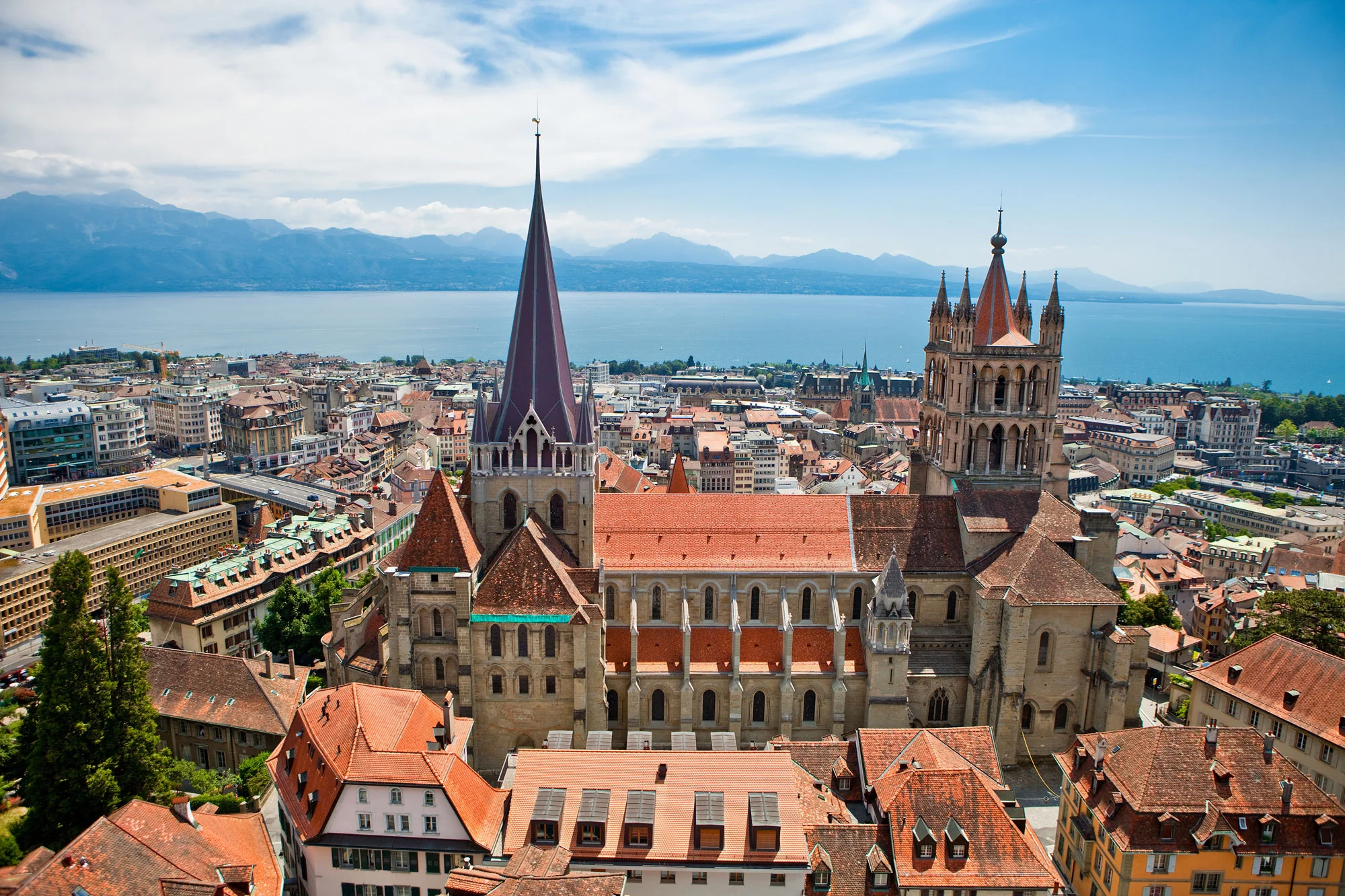 Lausanne Skyline
